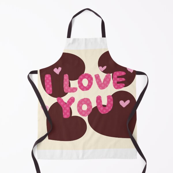 Item preview, I Love You Cute Heart Pattern designed and sold by NNCollection.