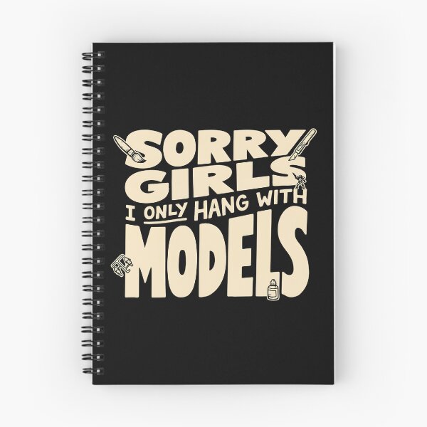 Item preview, Sorry Girls I Only Hang With Models | Funny Miniature Painter Tabletop Gamer RPG Lover Design designed and sold by ZyziowskyArt.