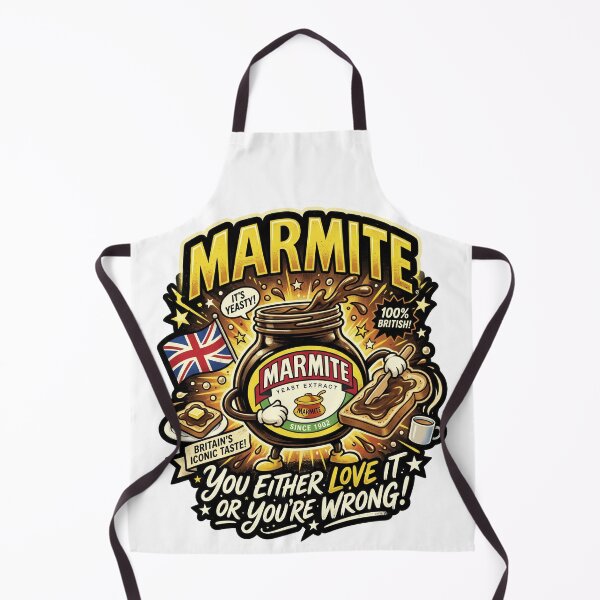 Item preview, Marmite Yeast Extract - Britain's Iconic "Love It Or Hate It" Taste - Vintage Style Illustration designed and sold by LOVEARTDESIGN.