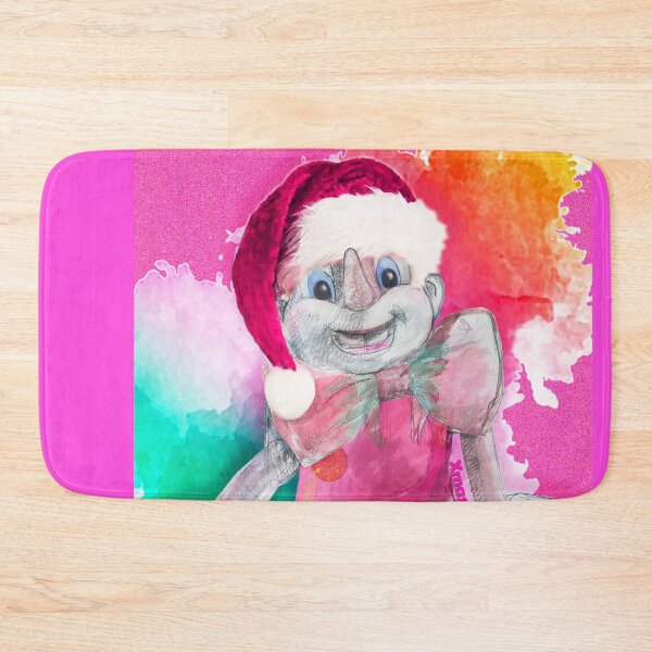 Item preview,  “My Xmas Pinocchio” (Original Watercolors by ACCI) designed and sold by VanyssaGraphics.