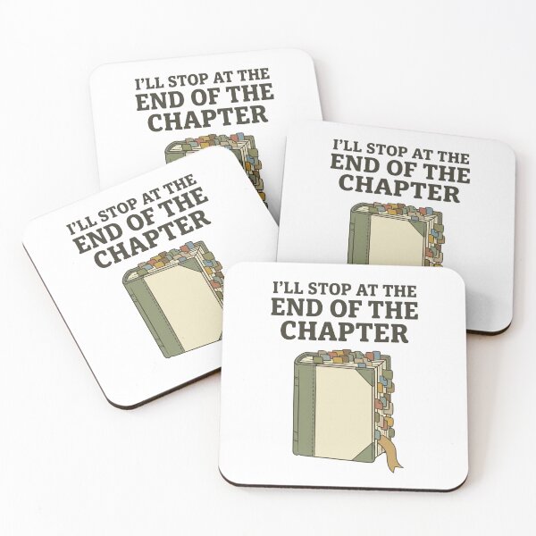 Item preview, I'll Stop At The End Of The Chapter designed and sold by Northbound Press.