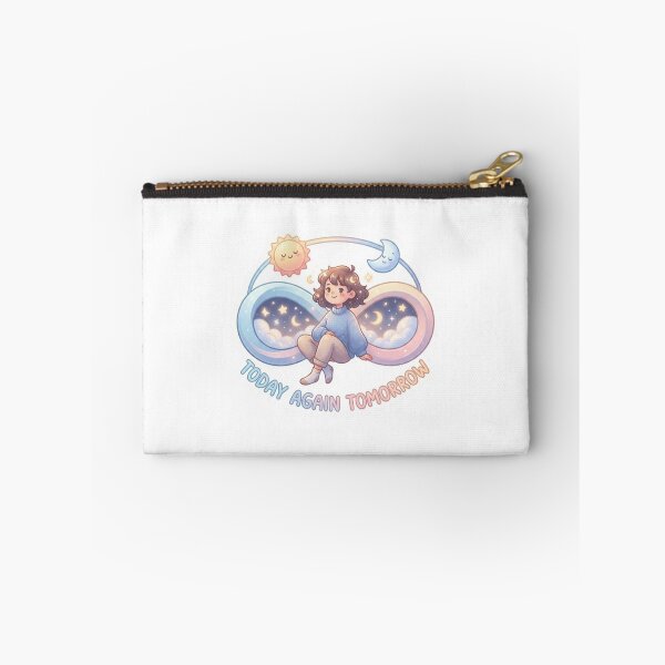 Item preview, Today Again Tomorrow Loop Sticker designed and sold by Imaginarium of Chaos falcon88 .