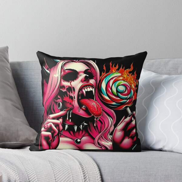 Item preview, Burning Demon Licking Candy Pop designed and sold by Voodoo Store Paranormal Collections.