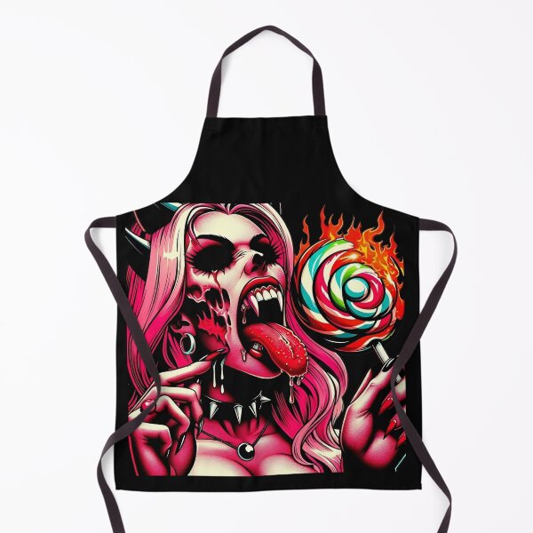 Item preview, Burning Demon Licking Candy Pop designed and sold by Voodoo Store Paranormal Collections.