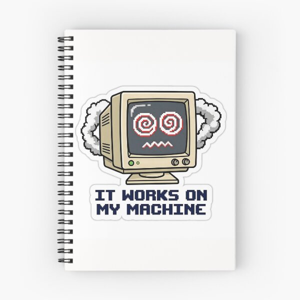 Item preview, It Works On My Machine Funny Programmer Burnout designed and sold by yanejoy.