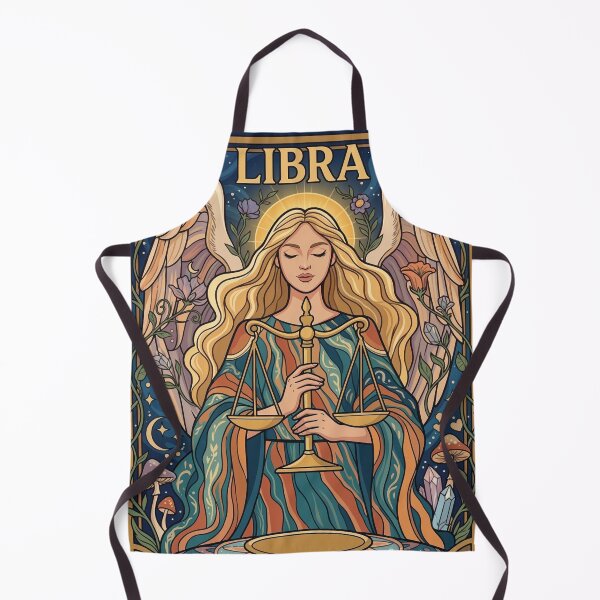 Item preview, Libra Zodiac Sign Angel Art Print | Vintage Celestial Libra Astrology Illustration | Boho Tarot Wall Art | Horoscope Goddess | Libra Birthday Gift | Moon Stars Aesthetic designed and sold by RSDigitalPrintDesign.