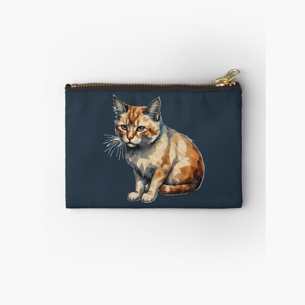 Item preview, Geometric Calico - Modern Pet Art designed and sold by Tklezardesigns.