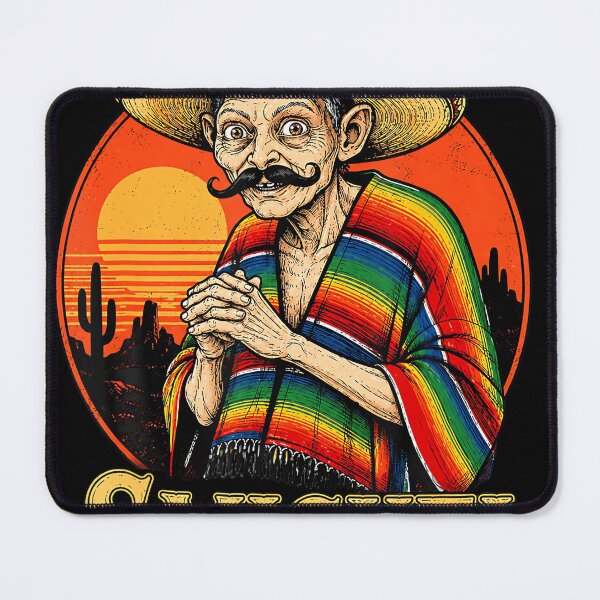 Item preview, Smiguel Mexican Sombrero Vintage Mexican Culture Mashup designed and sold by Redprin.