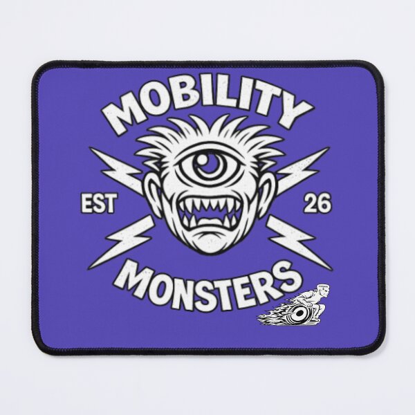Item preview, Mobility Monsters punk rock cyclops designed and sold by mobilitymonster.