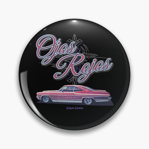 Item preview, 1966 Lowrider Ojos Rojos with text, Kustom, Hot Rod, Muscle Car designed and sold by Elegant Customs.