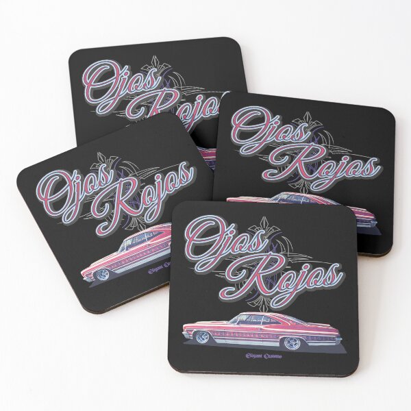 Item preview, 1966 Lowrider Ojos Rojos with text, Kustom, Hot Rod, Muscle Car designed and sold by Elegant Customs.