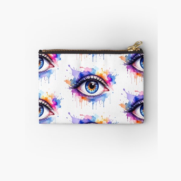 Item preview, Female eye, blue, in translucent watercolors designed and sold by LiskoDesign.