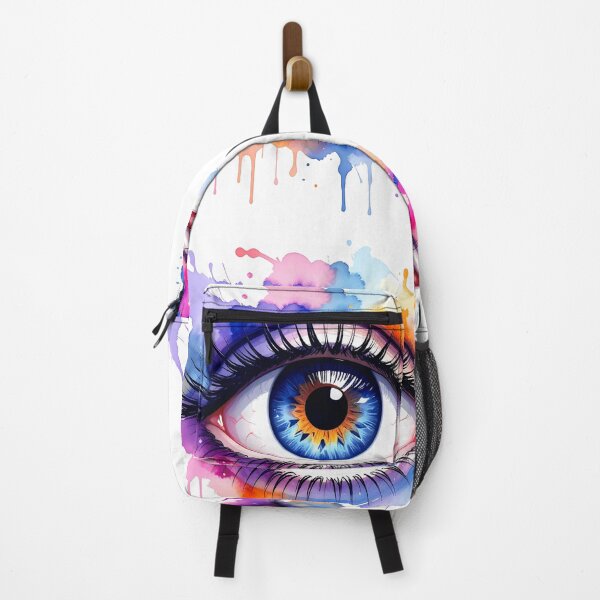 Item preview, Female eye, blue, in translucent watercolors designed and sold by LiskoDesign.