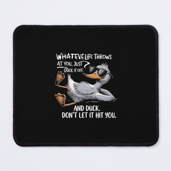 Item preview, Duck It Off Funny Motivational Duck designed and sold by Souck12.