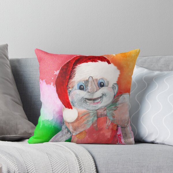 Item preview,  “My Xmas Pinocchio” (Original Watercolors by ACCI) designed and sold by VanyssaGraphics.
