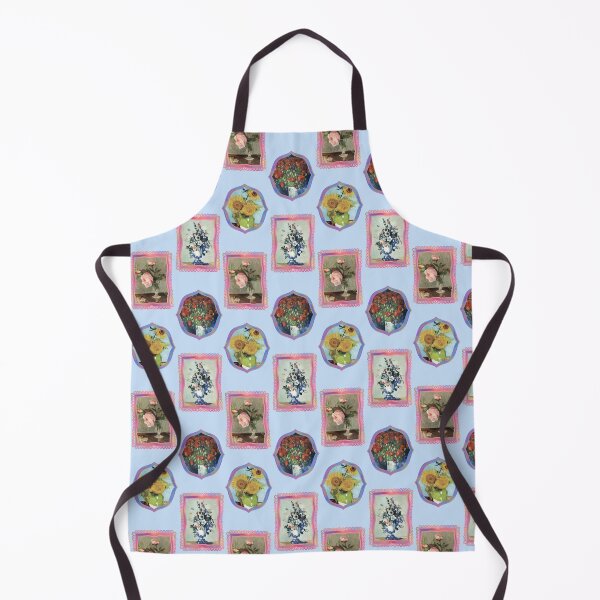 Item preview, Framed Cute Vintage Art Floral Paintings designed and sold by elenabdesigns.