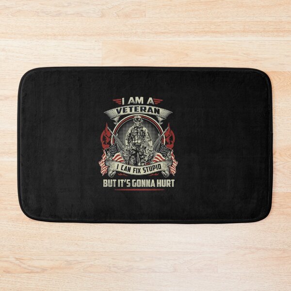 Item preview, I Am A Veteran I Can Fix Stupid But It's Gonna Hurt designed and sold by Gbriel3.