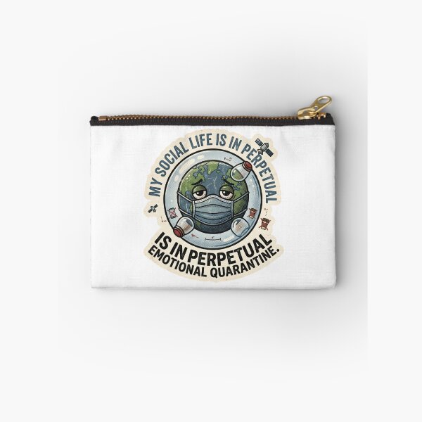 Item preview, Perpetual Emotional Quarantine - Introvert Retro Earth designed and sold by 0Zetgest.