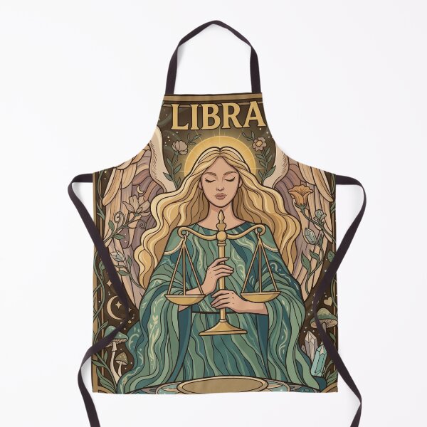 Item preview, Libra Zodiac Sign Angel Art Print | Vintage Celestial Libra Astrology Illustration | Boho Tarot Wall Art | Horoscope Goddess | Libra Birthday Gift | Moon Stars Aesthetic designed and sold by RSDigitalPrintDesign.