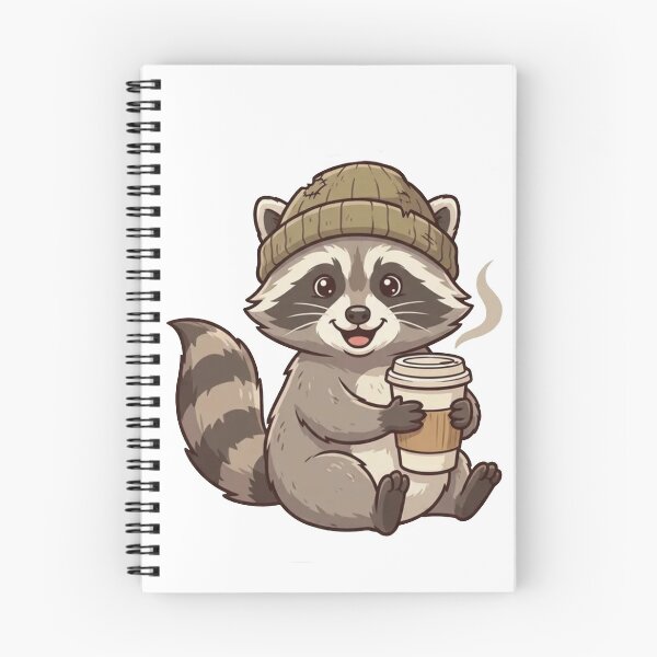 Item preview, Living My Best Garbage Life Funny Raccoon Coffee Vintage T-Shirt Design designed and sold by Evv_u.