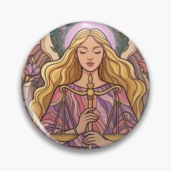 Item preview, Libra Zodiac Sign Angel Art Print | Vintage Celestial Libra Astrology Illustration | Boho Tarot Wall Art | Horoscope Goddess | Libra Birthday Gift | Moon Stars Aesthetic designed and sold by RSDigitalPrintDesign.