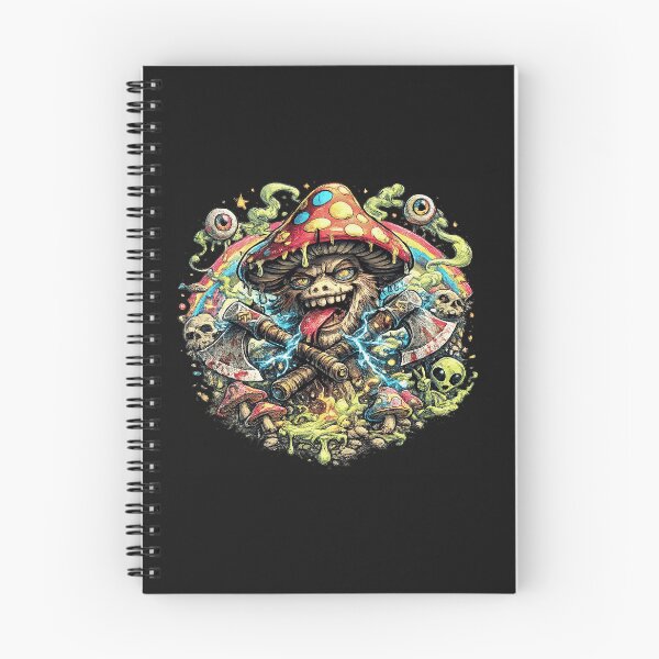 Item preview, Psychedelic Mushroom Maniac designed and sold by JuanitaWolfi.