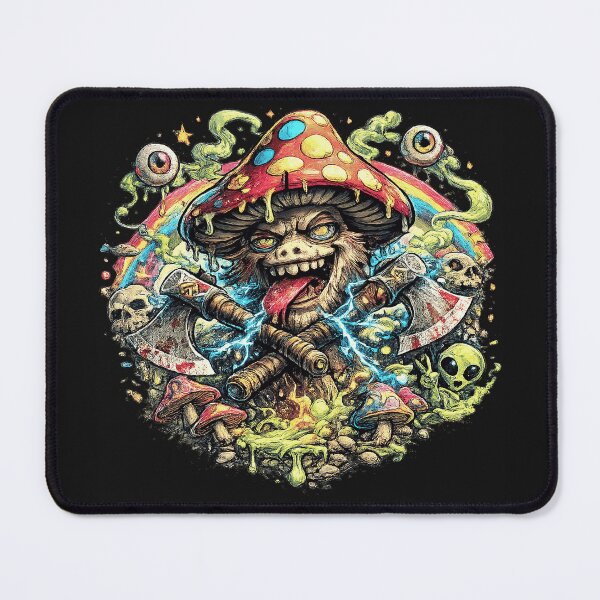 Item preview, Psychedelic Mushroom Maniac designed and sold by JuanitaWolfi.