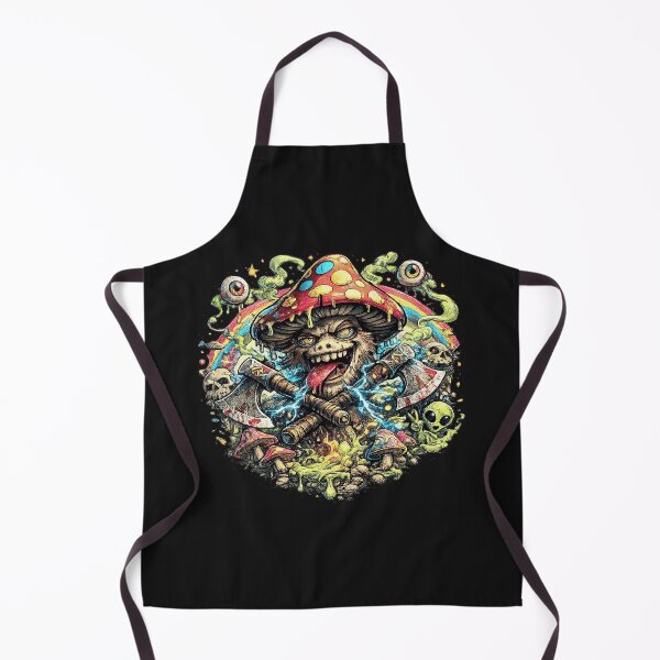 Item preview, Psychedelic Mushroom Maniac designed and sold by JuanitaWolfi.