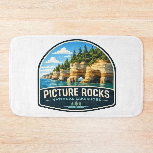 Item preview, Picture Rocks National Lakeshore designed and sold by Flash-Ryan.