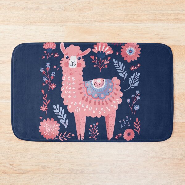 Item preview, Scandinavian Folk Art, Floral Alpaca designed and sold by xiao xuans.