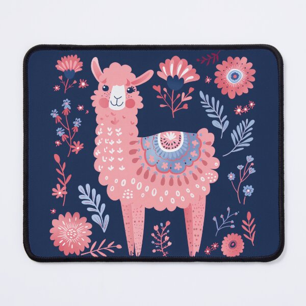 Item preview, Scandinavian Folk Art, Floral Alpaca designed and sold by xiao xuans.