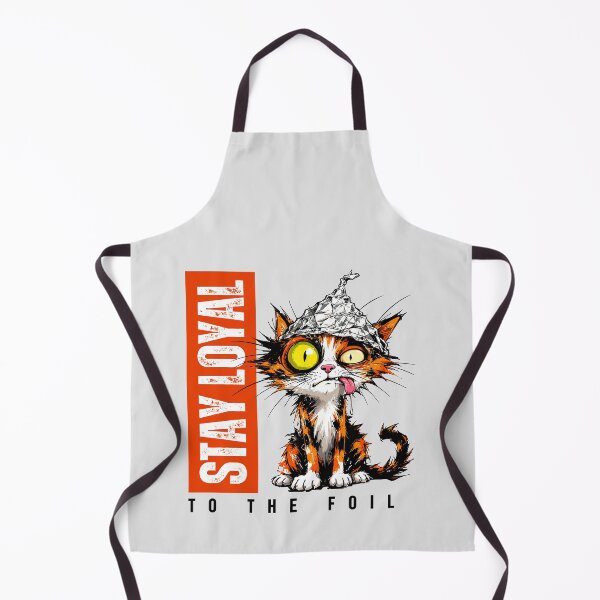 Item preview, Mantente fiel al gato de papel de aluminio. designed and sold by LunarDesignzz.