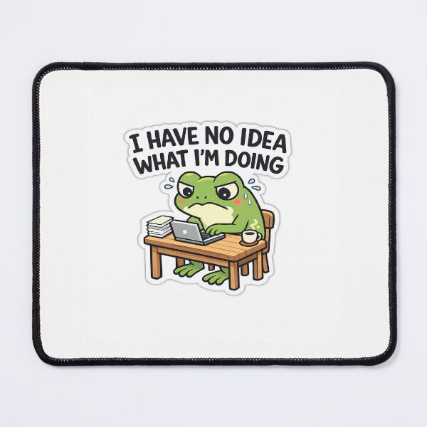 Item preview, Frog Working On Laptop Tired Corporate  designed and sold by yanejoy.