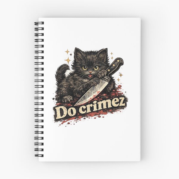 Item preview, Do Crimez Cute Black Kitten Design designed and sold by VHSmeow.