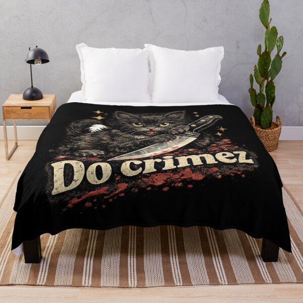 Item preview, Do Crimez Cute Black Kitten Design designed and sold by VHSmeow.
