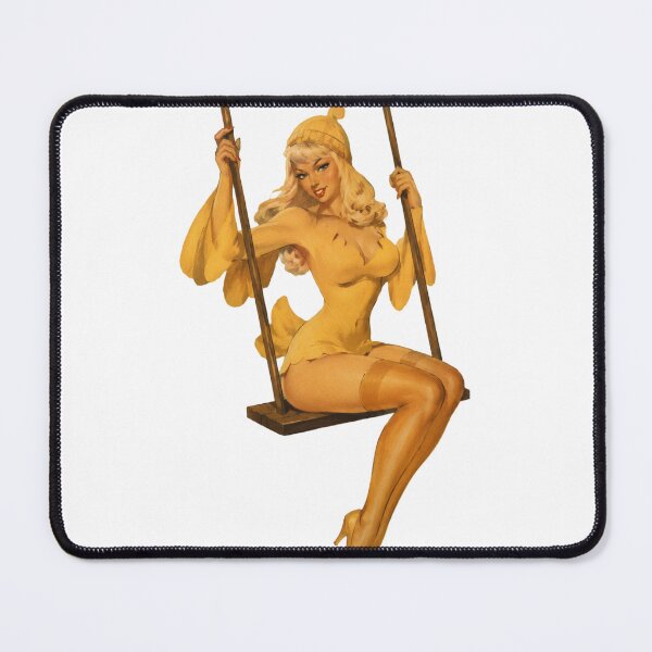 Item preview, Cute Yellow Bird Pin-Up – Vintage Cartoon Inspired Retro Glamour Art designed and sold by Cosplayvintage.