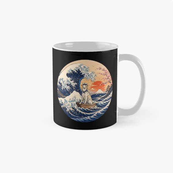 Item preview, Funny Silken Windhound Captain Japanese Kanagawa Wave Japan Boat Mom Dad Kids designed and sold by FurryHavenPH.