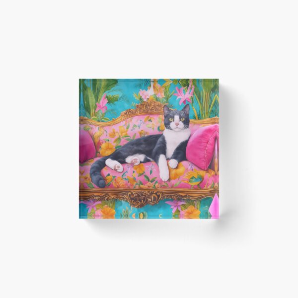 Item preview, Bohemian Feline Daydreamer designed and sold by artsandsoul.