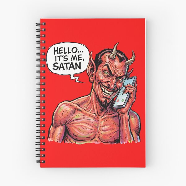 Item preview, Hotline to Hades • Satan on Line One designed and sold by graficsfx.