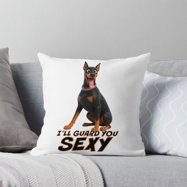 Item preview, Doberman Pinscher SEXY GUARD  designed and sold by SmARTNiki.