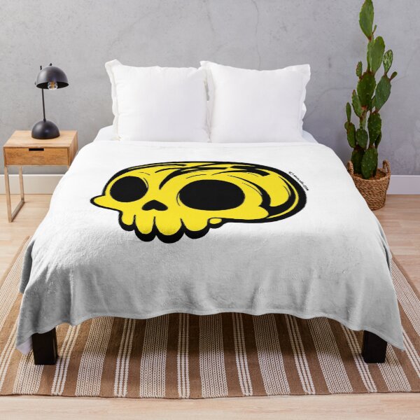 Item preview, Funny Anime Skull Modern Calligraphic ORNAMENT designed and sold by elmuna.