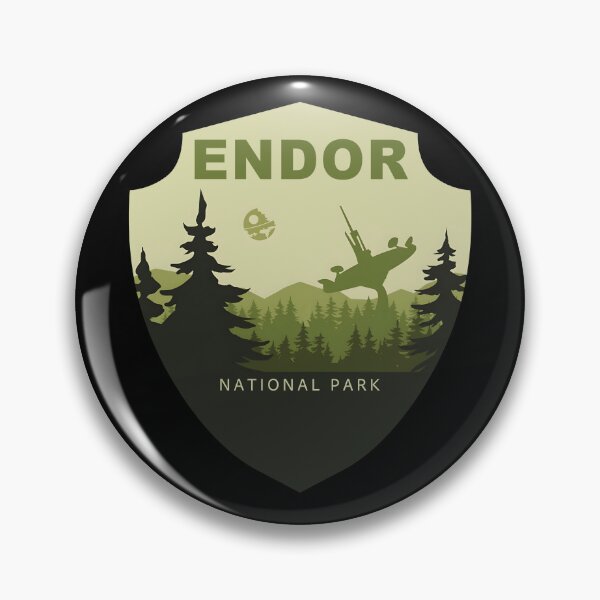 Item preview, Endor National Park: Home of the Ewoks designed and sold by FrontierCosmic.