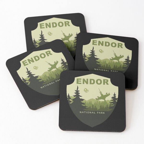 Item preview, Endor National Park: Home of the Ewoks designed and sold by FrontierCosmic.