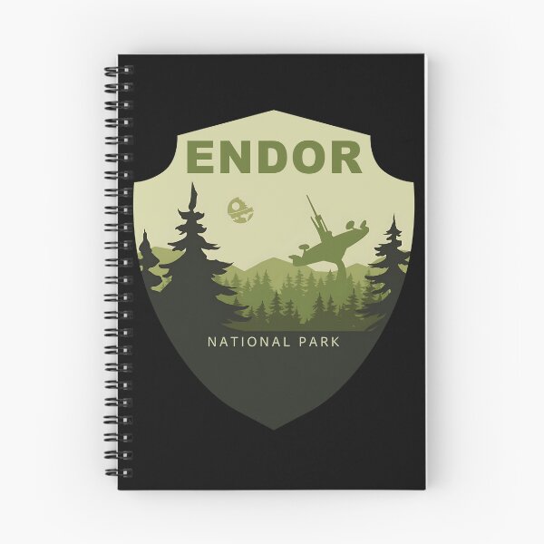 Item preview, Endor National Park: Home of the Ewoks designed and sold by FrontierCosmic.
