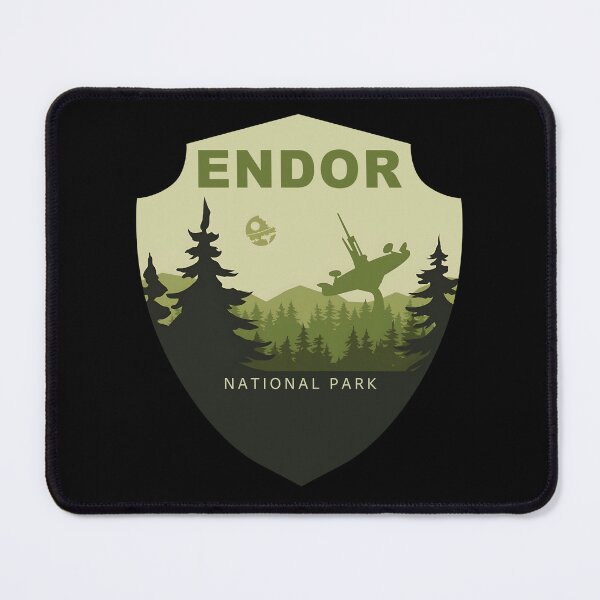 Item preview, Endor National Park: Home of the Ewoks designed and sold by FrontierCosmic.