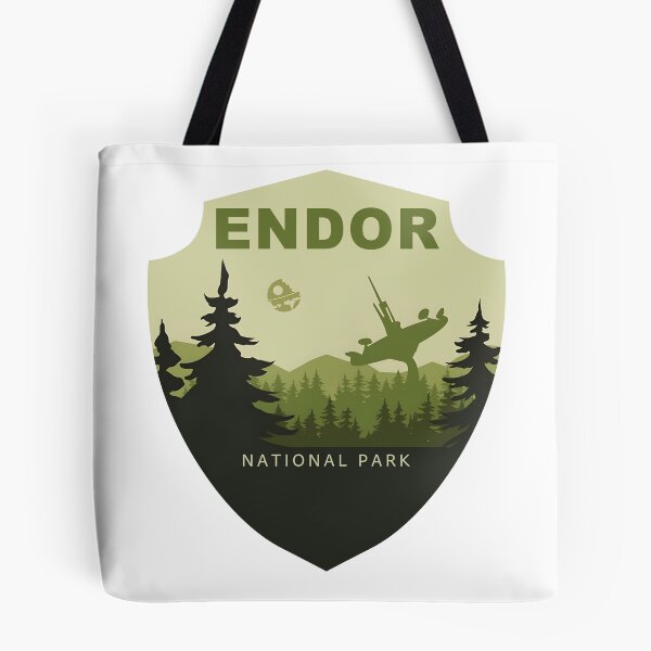 Item preview, Endor National Park: Home of the Ewoks designed and sold by FrontierCosmic.