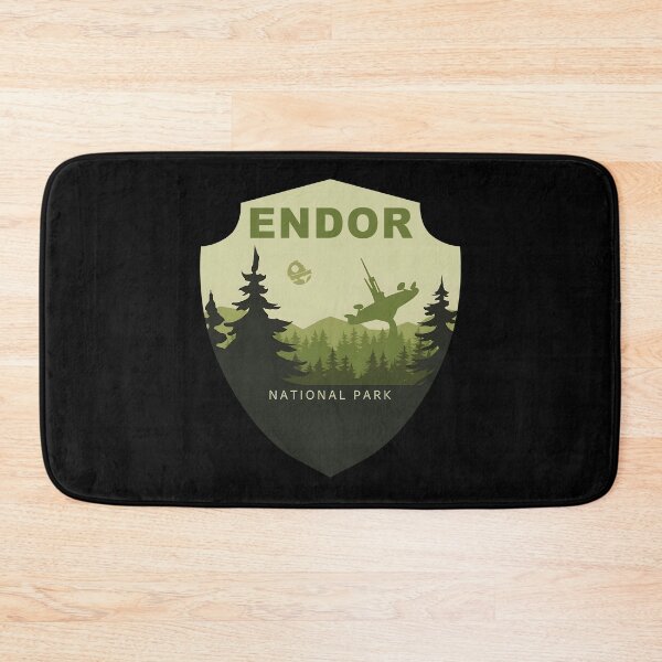 Item preview, Endor National Park: Home of the Ewoks designed and sold by FrontierCosmic.