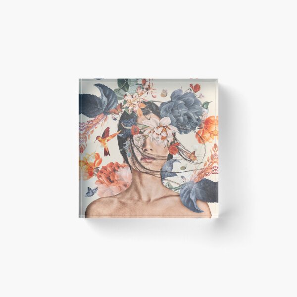 Item preview, Woman Flowers In The Wind  designed and sold by Claudia  Dias.
