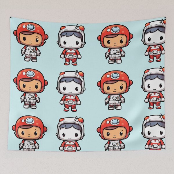 Item preview, Astronauts designed and sold by Tanya Zevallos.