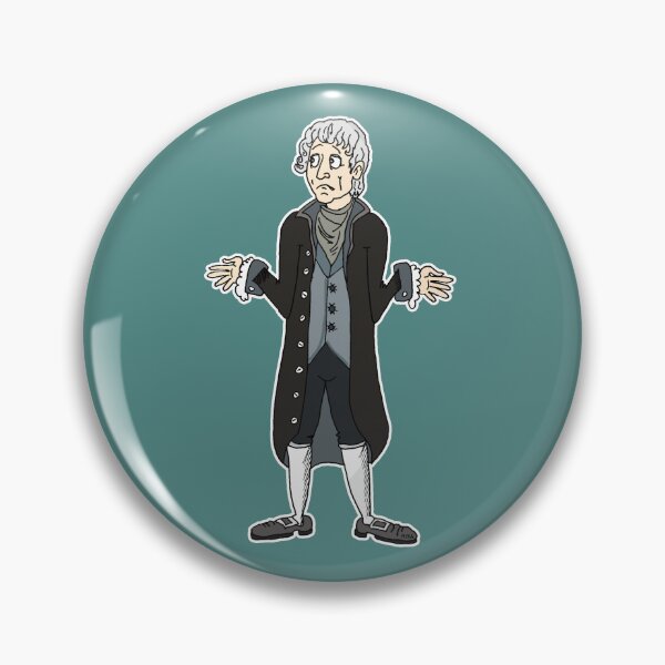 Item preview, Antonio Salieri Cartoon | Funny Classical Music Rivalry Shrugged Sticker designed and sold by MyxaART.